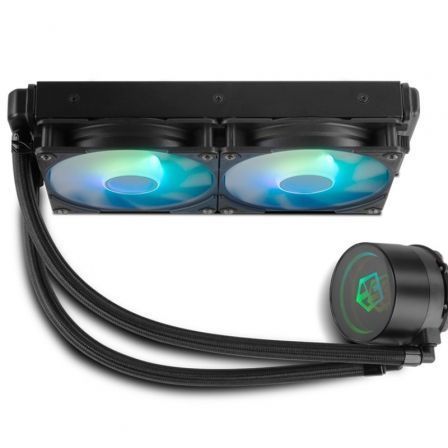 Kit refrigeracion liquida nox hummer m - 240 argb 2x 120mm negro - Imagen 3