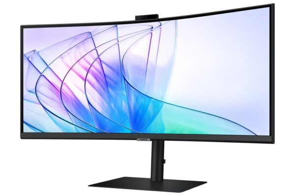 Monitor samsung 34 pulgadas viewfinity s6 ls34c652vauxen - webcam -  uwqhd - curvo - Imagen 3
