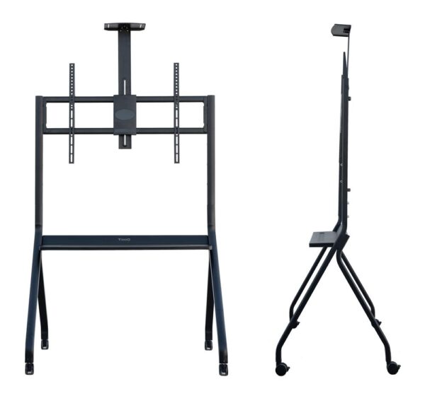 Soporte suelo con ruedas tooq vesa hasta 100 pulgadas 900x600 max 120kg - Imagen 2