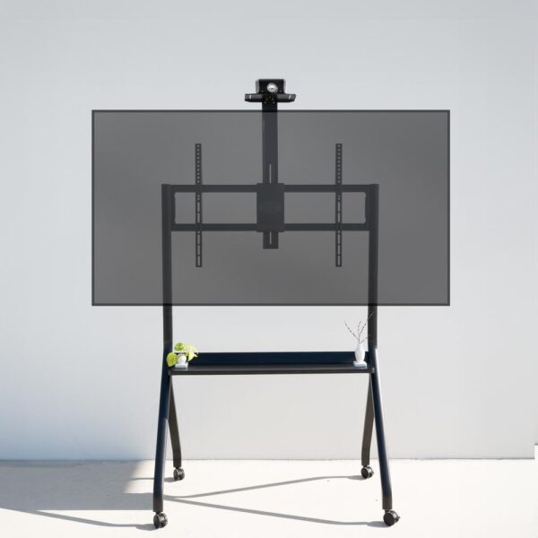 Soporte suelo con ruedas tooq vesa hasta 100 pulgadas 900x600 max 120kg - Imagen 3