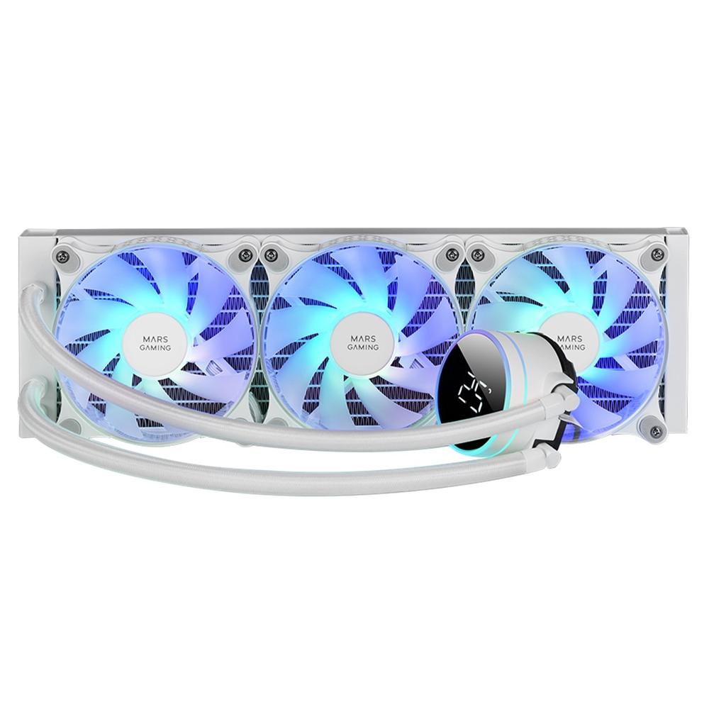 Kit de refrigeracion mars gaming mllcd360 argb 360mm blanco - Imagen 3