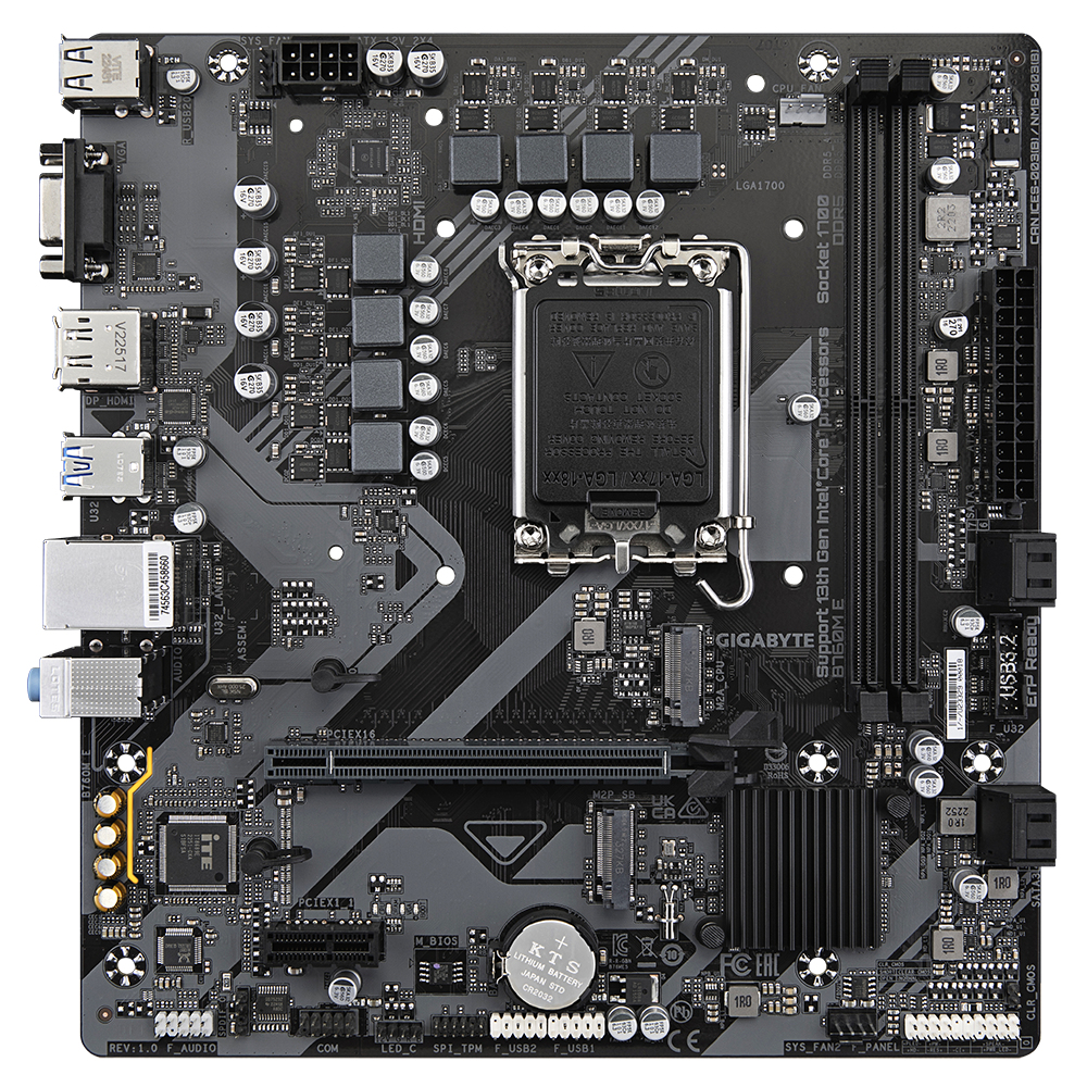 Placa base gigabyte b760m e atx - Imagen 2