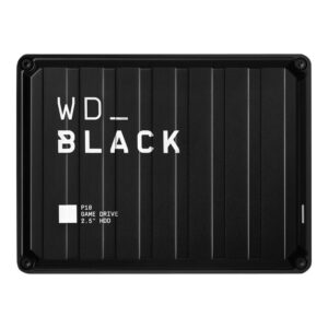 Disco duro externo ssd wd western digital 4tb black p10 game drive micro usb tipo b negro