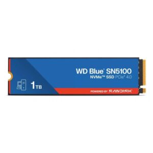 Disco duro interno ssd wd western digital blue sn5100 wds100t5b0e 1tb m.2 2280 pci express 4.0