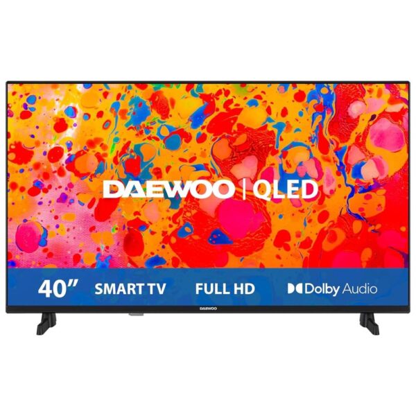 Tv daewoo 40 pulgadas qled -  40dm65qv - smart tv