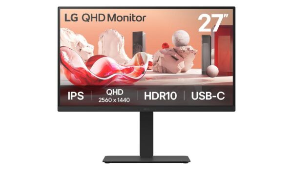 Monitor lg 27ba75qb - b 27 pulgadas qhd 100hz - Imagen 2