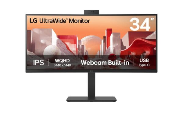 Monitor lg 34ba85qe - b 34 pulgadas wqhd 60hz - Imagen 2