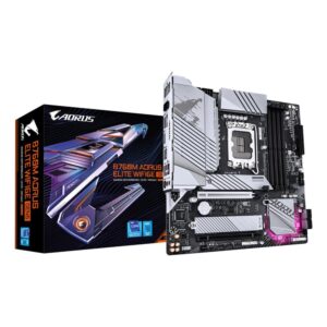 Placa base gigabyte b760m aorus elite wifi6e gen5 matx -  4x ddr4