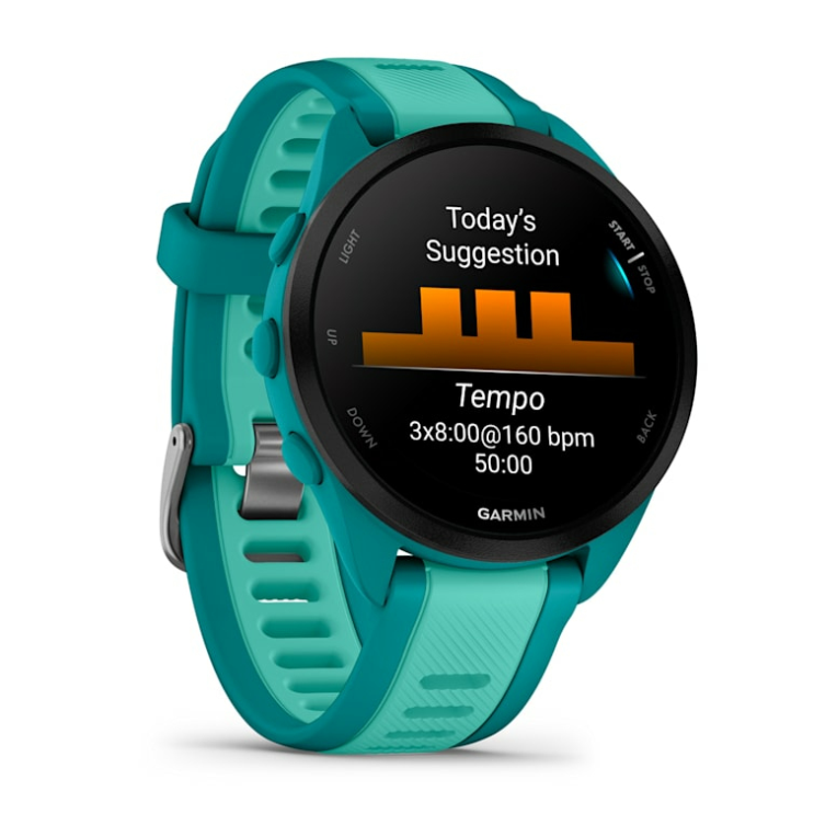 Smartwatch garmin forerunner 165 music azul - Imagen 3