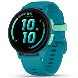 Garmin bounce 2 - smartwatch y monitor de actividad física para niños - apto para nadar - correa ajustable - hasta 2 días de duración de la batería - verde