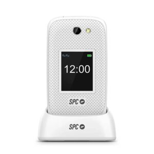 Telefono movil spc 2337n harmony 2 4g blanco tipo tapa -  dual sim -  2.8 pulgadas -  micro sd -  bluetooth + dock