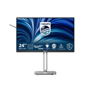 Monitor led 24 pulgadas philips 24b2n4200 - 00 ips -  fhd -  dp -  hdmi -  vga -  120hz -  4ms -  vesa 100x100