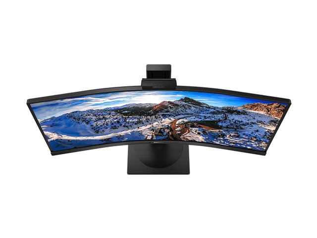 Monitor led 34 pulgadas philips p line 346p1crh - 00 curvo - va - dp - hdmi - 100hz - 4ms - vesa 100x100 - webcam - Imagen 3
