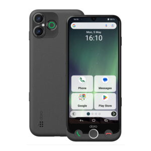 Telefono movil smartphone doro aurora a30 4g -  6gb -  128gb -  6.1 pulgadas -  graphite