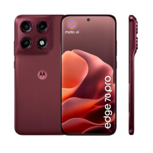Movil motorola moto edge 70 pro 5g 12 - 512gb rojo
