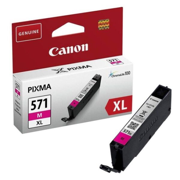 Cartucho tinta canon cli - 571m xl magenta  mg5751 mg6851 mg7750 - Imagen 2