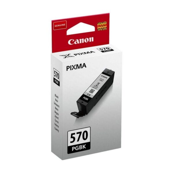 Cartucho tinta canon pgi - 570pgbk negro mg5750 - 6580 - 7750 - Imagen 2