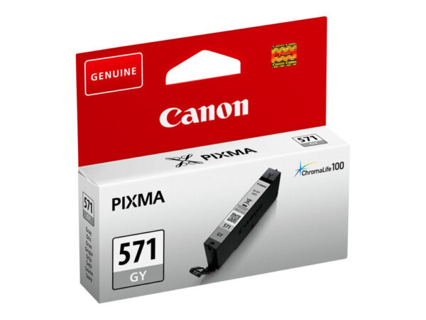 Cartucho tinta canon cli - 571gy gris mg7750 mg7751 mg7752 - Imagen 2
