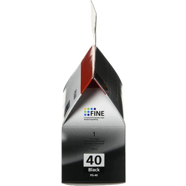 Cartucho tinta canon pg 40 negro 16ml pixma 1600 -  2200 -  2600 -  mp150 -  170 -  190 -  450 -  pg40 - Imagen 3
