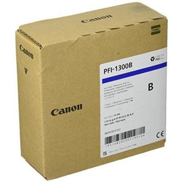 Cartucho canon pfi - 1300 azul pro2000 -  pro4000 -  pro4000s -  pro6000 -  pro6000s - Imagen 2