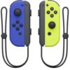 Accesorio nintendo switch -  mando joy - con azul -  amarillo neon - Imagen 2