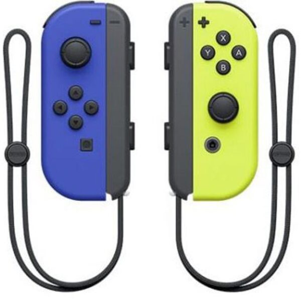 Accesorio nintendo switch -  mando joy - con azul -  amarillo neon - Imagen 2