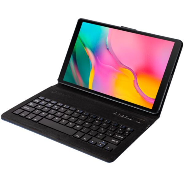 Funda silver ht para tablet samsung tab a 2019 10.1 pulgadas (t510 - t515) con teclado bluetooth azul - Imagen 2