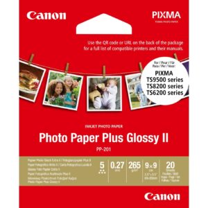 Papel canon foto pp - 201 2311b070 9x9 -  20 hojas