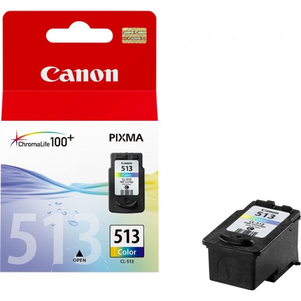 Cartucho tinta canon cl 513 tricolor 15ml mp240 -  260 -  480 - Imagen 2