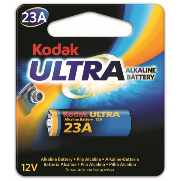 Blister pilas kodak alcalina cilindrica mando ultra 23a - Imagen 2