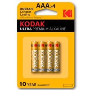 Blister pilas kodak alcalina ultra aaa lr3 -  blister 4 pilas
