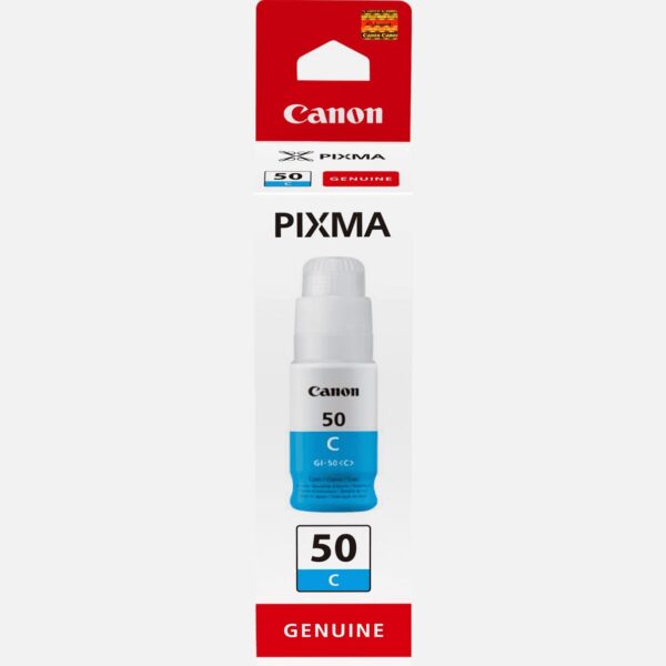 Botella tinta canon gi - 50c cian 7700 paginas - Imagen 2