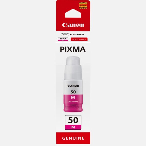 Botella tinta canon gi - 50m magenta 70ml 7700 paginas - Imagen 2