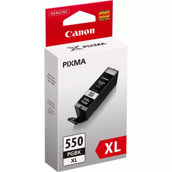 Cartucho tinta canon pgi 550 xl pgbk negro pigmentado  mg5450 - ip7250 - Imagen 2