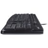 Teclado logitech k120 usb negro belga - Imagen 2