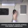 Combo teclado y raton logitech mk120 optico usb 2.0 negro - Imagen 3