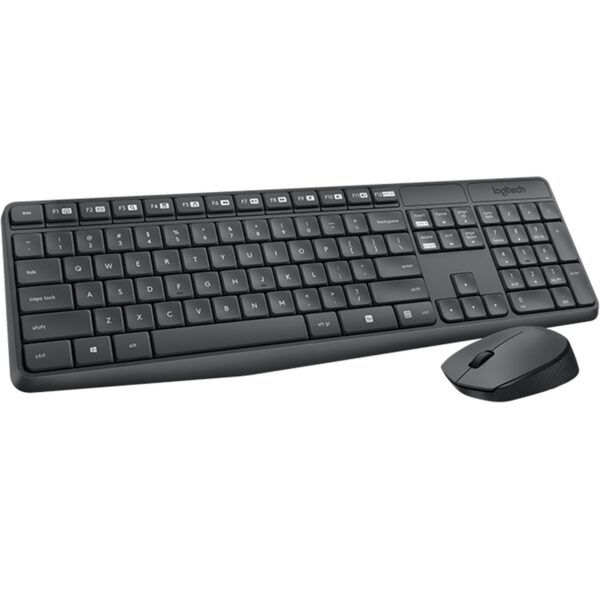 Teclado + mouse logitech mk235 inalambrico ingles internacional - Imagen 3