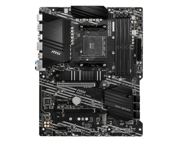 Placa base msi amd b550 - a pro am4 - atx - ddr4 x4 -  max 128gb - 3200 mhz - hdmi - display port - Imagen 3