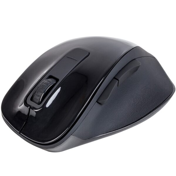 Raton inalambrico ngs bowblack - 2.4ghz - 800 - 1600dpi - 5 botones + scroll - nano receptor usb -  1*aa - negro - Imagen 3