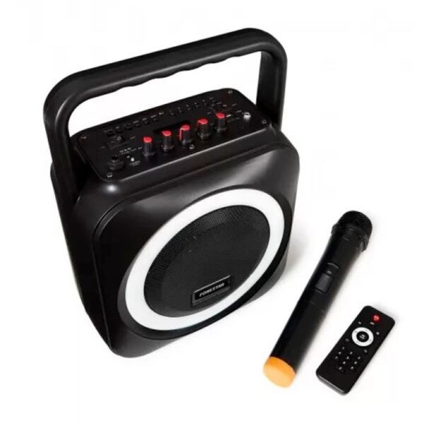 Altavoz portatil fonestar box - 35led bluetooth -  karaoke -  usb -  sd -  microfono inalambrico -  35w rms - Imagen 2