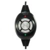 Auricular conceptronic usb + microfono flexible control de volumen negro -  rojo - Imagen 2