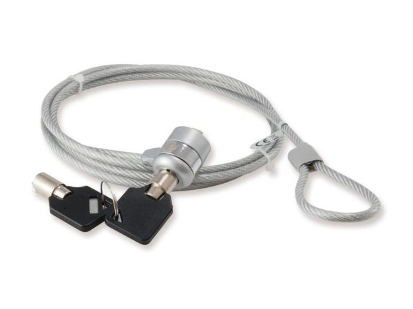 Cable seguridad conceptronic kensington con llave para portatiles 1.5m