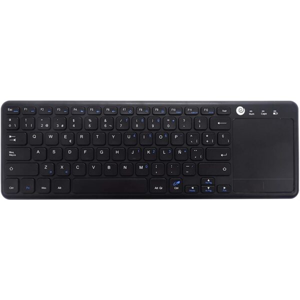Teclado inalambrico coolbox touchpad coo - tew01 - bk - Imagen 2