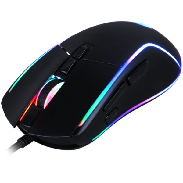 Mouse raton deep gaming deep darth dpi ajustable usb rgb 6400dpi - Imagen 3