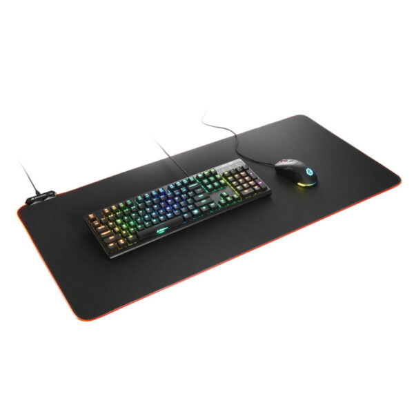 Alfombrilla gaming sharkoon 1337 rgb v2 900 negro - Imagen 3