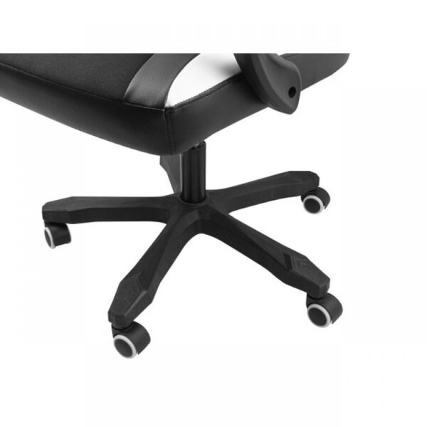 Silla gaming fury avenger m+ negra - blanca - Imagen 3