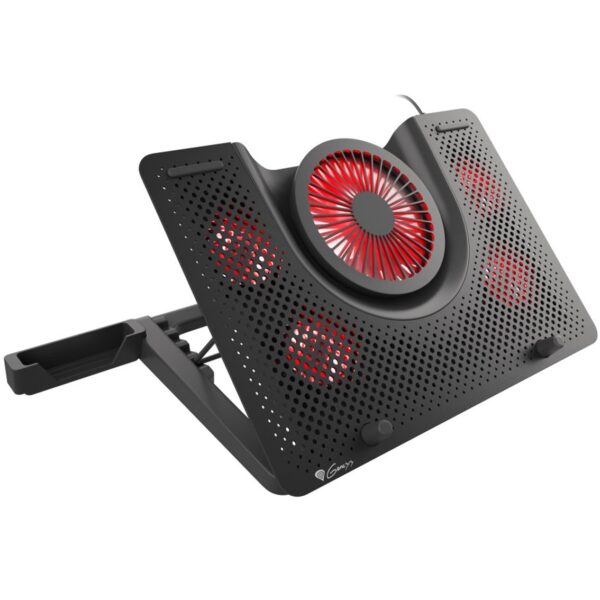 Base refrigeradora para portatil genesis oxid 550 15.6 - 17.3 pulgadas 1 usb - Imagen 2
