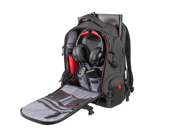 Mochila genesis pallad 550 para portatil hasta 17.3 pulgadas negra - Imagen 2
