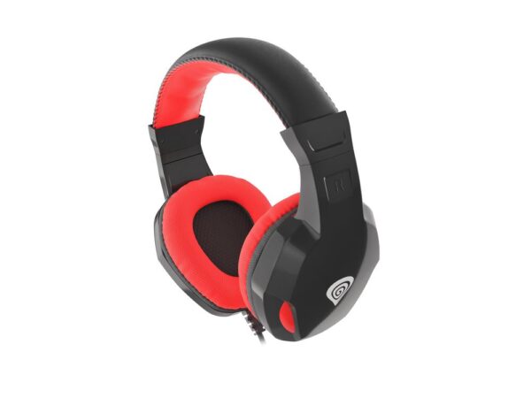 Auriculares gaming genesis argon 110 mini jack rojos - Imagen 3