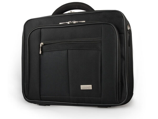 Maletin natec boxer para portatil hasta 17.3 pulgadas pulgadas negro